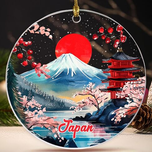 Paris Christmas Acrylic Ornament 2025, Paris Ornament, Paris Family Ornament, France Christmas Ornament, France Lover Gifts (Paris ornament) in Kuwait
