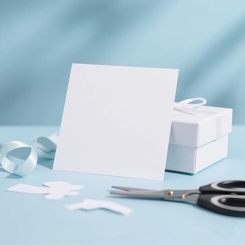Premium White Cardstock Paper (5 × 7 بوصات) - 440 ورقة ، 200 GSM - بطاقات الوزن الثقيلة للطباعة ، الحرف ، الدعوات | ناعم ورقة بطاقة الطابعة | مخزون البطاقة السائبة ل DIY والاستخدام المهني in Kuwait