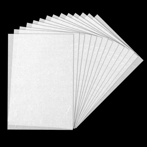 50pcs ورقة أرز A4 لأوراق Decoupage Paper Paper للحرف 8.3x11.7 "أوراق Decoupage للأرز لتصنيع بطاقات كتابة الطلاء in Kuwait