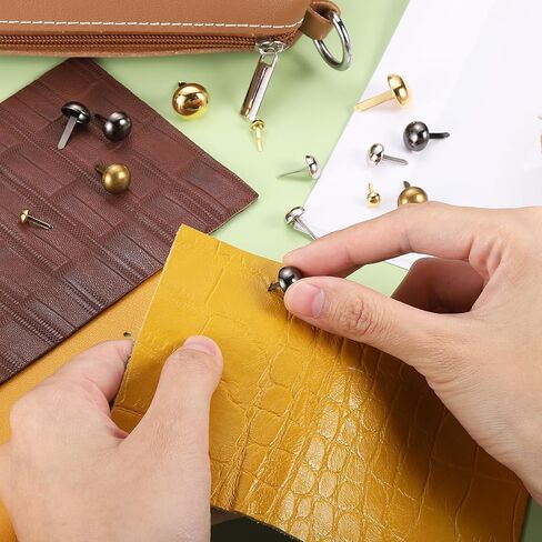 Patikil 120 PCS Brads Paper Paper Hackers ، 10 × 16 ملم دبابيس مقسمة رأس المعادن ، و Brong Brads لإمدادات Diy Craft Craft Craft ، الأسود ، in Saudi Arabia