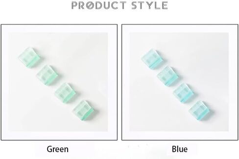 Kalunex 6 PCS Magic Magic Clip قابلة للتعديل ، تقصير فوري للجينز ، والسراويل ، وسروال الملابس ، ولا زلة ساق ساق للرجال النساء في سن المراهقة in Saudi Arabia