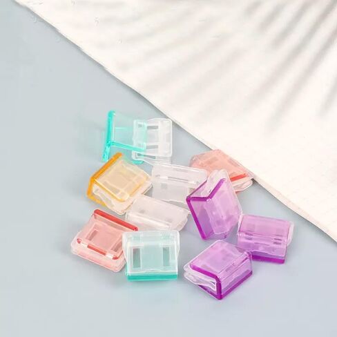 Kalunex 6 PCS Magic Magic Clip قابلة للتعديل ، تقصير فوري للجينز ، والسراويل ، وسروال الملابس ، ولا زلة ساق ساق للرجال النساء في سن المراهقة in Saudi Arabia