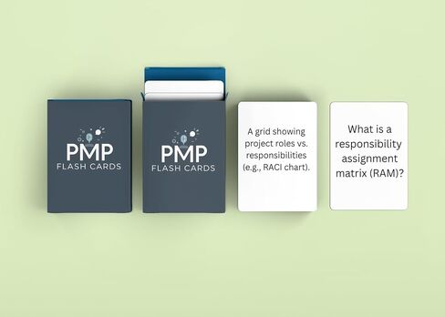 PMP Exam Flash Cards, Study Guide for Project Management Professional Certification, 8.5 oz in Saudi Arabia