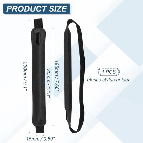 حامل قلم Patikil للقرص ، قلم Universal Pen Sleeve قابل للسحب قلم القلم مرن قلم رصاص حقيبة واقية للحالة الجهاز اللوحي ، Grass Green in Saudi Arabia