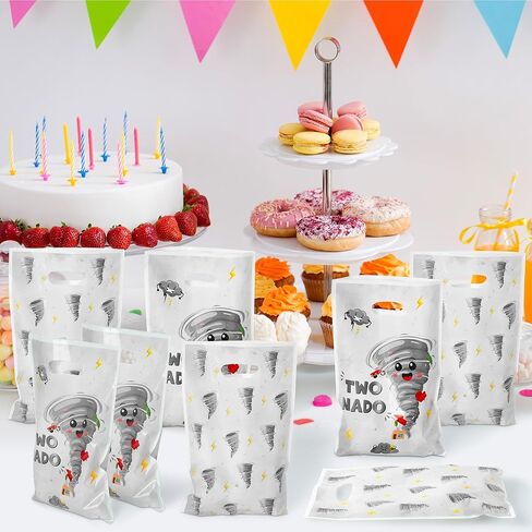 50Pcs Highland Cow Party Favor Bags Highland Cattle Party Bag Brown Cow Print Sweet Goody Candy Treat Bag Cow Theme Party Decoration Plastic Gift Bag Birthday Snack Bag for Kid Birthday Party Supplies in Kuwait