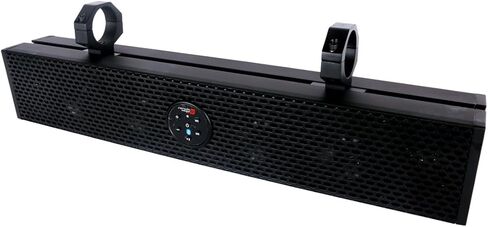 نظام مكبرات صوت مقاوم للماء من Cerwin Vega RPM XED 200W RMS - مكبر صوت بلوتوث RGB LED مع جهاز تحكم عن بعد 3 بوصات نطاق كامل ومكبرات صوت 1 بوصة، مقاوم للطقس، مثالي لعربات الجولف والاستخدام الخارجي SBL3 in Saudi Arabia