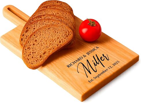 Personalized Cutting Board, Custom Engraved Charcuterie Board, Personalized Wedding Gift, Engagement gifts for couples, Anniversary gifts for parents, Cutting Boards Wood Engraved in Saudi Arabia