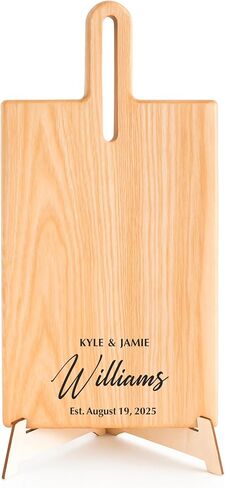 Personalized Cutting Board, Custom Engraved Charcuterie Board, Personalized Wedding Gift, Engagement gifts for couples, Anniversary gifts for parents, Cutting Boards Wood Engraved in Saudi Arabia