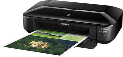 Canon IX6820 طابعة Inkjet اللاسلكية ، غطاء 150SHT ، 23 بوصة x12 بوصة × 6 بوصة ، أسود in Saudi Arabia