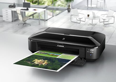 Canon IX6820 طابعة Inkjet اللاسلكية ، غطاء 150SHT ، 23 بوصة x12 بوصة × 6 بوصة ، أسود in Saudi Arabia