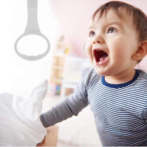 BESPORTBLEAL زوج من Baby سحب الحلقات لأعلى طفل يلعب صالة الألعاب الرياضية السحب الخاتم طفل المشي مساعد اللعب سرير هوك. in Kuwait