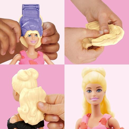 Play-Doh Barbie Designer Show Set ، Make Doll Cloths مع 21 إكسسوارات وأزياء مركب النمذجة ، Kids Arts & Crafts for Girls & Boys 5+ in Kuwait