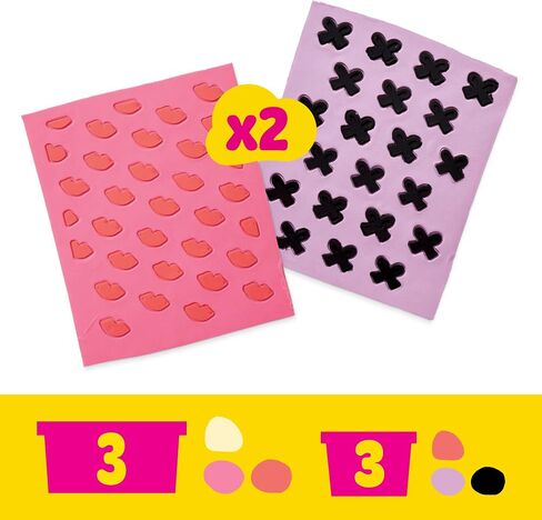 Play-Doh Barbie Designer Show Set ، Make Doll Cloths مع 21 إكسسوارات وأزياء مركب النمذجة ، Kids Arts & Crafts for Girls & Boys 5+ in Kuwait