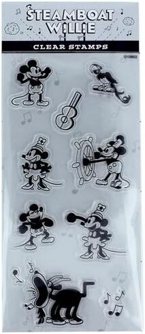 مجموعة طوابع Cling Excelmark (أحرف Steamboat Willie) in Saudi Arabia