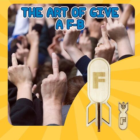 Wooden Unique Army Bomb Decorations, Bomb Drop Funny Gifts For Men, Coworkers, Weird Military Office Decor Stuff For Home, Office, Cubicle, Stress Relief Toys, Funny Fathers Day Gifts For Dad in Kuwait