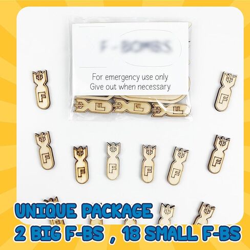 Wooden Unique Army Bomb Decorations, Bomb Drop Funny Gifts For Men, Coworkers, Weird Military Office Decor Stuff For Home, Office, Cubicle, Stress Relief Toys, Funny Fathers Day Gifts For Dad in Kuwait