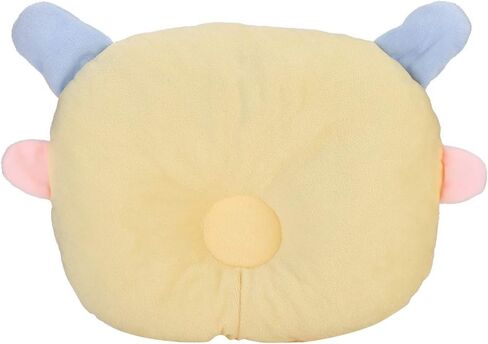 KIMISS Cute Cartoon Pig Animal Shape Pillow Cat Dog Sleeping Pillows for Cervical Spine Professional Accessories for Use (Yellow) in Saudi Arabia