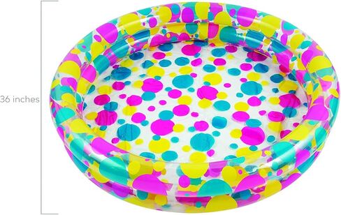 متعة Express Express Duffable Bond Pool for Kids (3 أقدام) نشاط في الهواء الطلق والفناء الخلفي - VBS VOS VACALS BIBLE SCHOUSS/DICER in Saudi Arabia