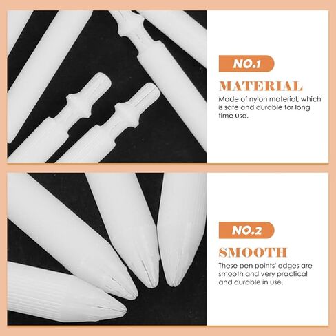 DOITOOL Paint Pen Nibs Replacement: 20PCS Paint Pen Nibs Acrylic Marker Replacement, 0.7mm, Easy to Change in Saudi Arabia