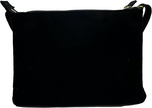 Crossbody "Vicenta", made by Jühue Artesanal, Made in Mexico, Grey bag, handembroidery, unique piece, Embroidered bag, Mexican embroidery, Handmade, Suede Crossbody, Crossbody embroidery in Saudi Arabia