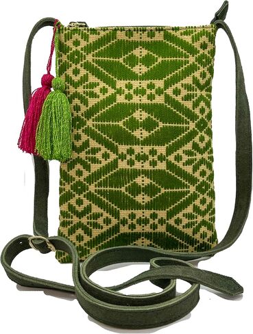 Crossbody "Angelica", made by Jühue Artesanal, Made in Mexico, Grey bag, handembroidery, unique piece, Embroidered bag, Mexican embroidery, Handmade, Suede Crossbody, Crossbody embroidery in Saudi Arabia