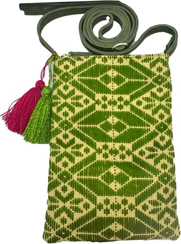 Crossbody "Angelica", made by Jühue Artesanal, Made in Mexico, Grey bag, handembroidery, unique piece, Embroidered bag, Mexican embroidery, Handmade, Suede Crossbody, Crossbody embroidery in Saudi Arabia