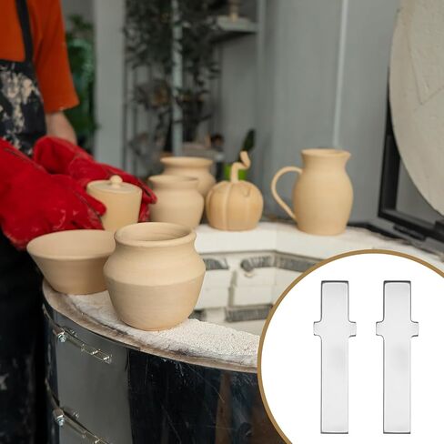 Chunful 2 PCS Silver Kiln Cone Pars ، 1.38 "× 0.35" يزود الأفران الصغيرة من أفران الأفران الكفاءة والموثوقة in Kuwait