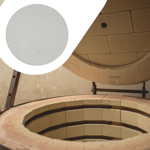 Weysat 13" x 1/2" Thick Round Kiln Shelf - Fires up to 2282°F for Ceramics Pottery & Glass Fusing in Saudi Arabia