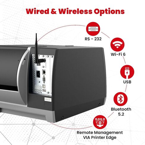 Honeywell PC45d Desktop Label Printer, Direct Thermal Printer, 203 dpi Professional Label Printer with USB, Ethernet for Retail, Logistics, Manufacturing & Healthcare in Saudi Arabia