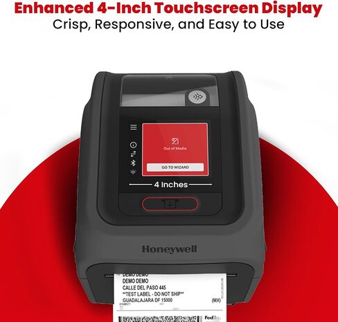 Honeywell PC45d Desktop Label Printer, Direct Thermal Printer, 203 dpi Professional Label Printer with USB, Ethernet for Retail, Logistics, Manufacturing & Healthcare in Saudi Arabia