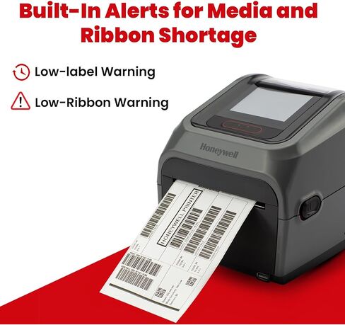 Honeywell PC45d Desktop Label Printer, Direct Thermal Printer, 203 dpi Professional Label Printer with USB, Ethernet for Retail, Logistics, Manufacturing & Healthcare in Saudi Arabia