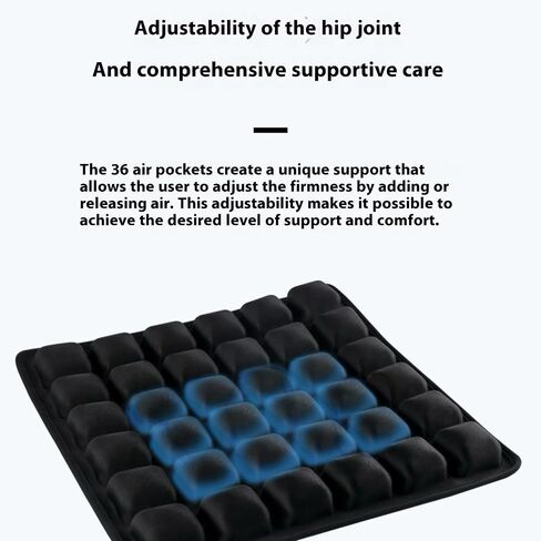 Sodur Travel Cushion - Inflatable Seat Cushion for Airplane, Car & Office - Portable Travel Seat Cushion in Saudi Arabia