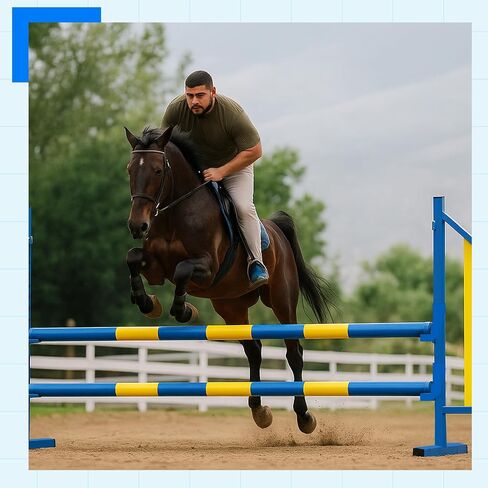 Agility Wing Jumps with Bar Dog Training Hedge Adjustable Pet Hurdles Jump Bars for Indoor Outdoor Dog Pet Agility Course Game in Saudi Arabia
