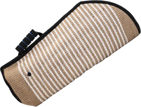 Morezi Dog Bite Sleeve Cloeve Dog Dogs ، معدات تدريب قوية ، Fit Pit Bull German Shepherd K9 ، جرو يونغ كلاب آمنة مضغية مبطنة لعب لعبة السحب لأي من الذراع - أسود - أسود in Kuwait