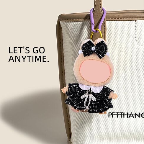 17cm Doll Clothes Set, Premium Jeans & Knitted Sweater Outfit for 17cm 15cm Dolls, Cute Dress Up Fashion, No Doll Included (D, 17cm/15cm) in Kuwait