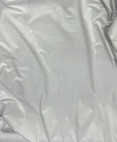 2 Yards Velvet Fabric 58 Inches Wide Sold by The Yard for Upholstery & Drapery (Silver, 2 Yards) in Saudi Arabia