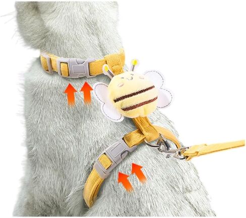 Cat Traction Rope, Anti Slip, Special for Outdoor use, T-Shaped Adjustable Chest and Back in Saudi Arabia
