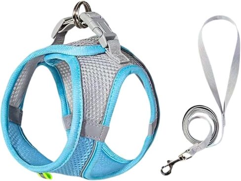 Cat Leash Anti Slip Dog Leash for Summer outings cat Leash Vest Style Chest Harness cat Supplies in Saudi Arabia
