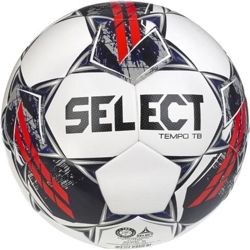 Select Tempo TB FIFA Basic V23 Ball Tempo TB WHT-BLK، للجنسين، كرة قدم، أبيض/أسود/كحلي/أحمر، 4 in Saudi Arabia