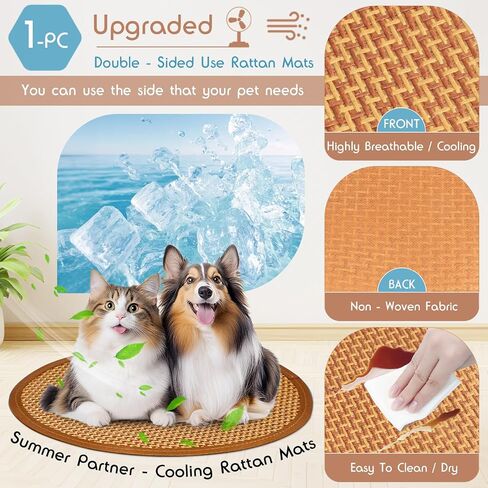 16 "Dog & Cat Teepee Tent +20" Pet Cooling Hap +10ft Star String Light [2-modes] ، وسادة من القطن الراحة الناعمة المضادة للانزلاق (المستخدمة/غسلها بشكل منفصل) in Kuwait