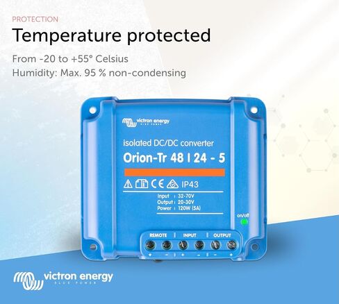 Victron Energy Orion-Tr IP43 12/12-Volt 9 amp 110-Watt Isolated DC-DC Converter in Saudi Arabia
