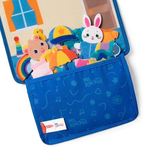 Melissa & Doug® Ms. Rachel ™ What To What To Love Activity Board Think -Shaking Preschool Learning Toy for Boys and Girls - FSC Certified in Saudi Arabia
