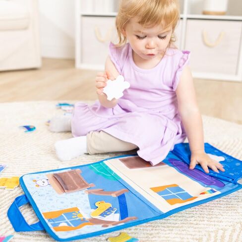 Melissa & Doug® Ms. Rachel ™ What To What To Love Activity Board Think -Shaking Preschool Learning Toy for Boys and Girls - FSC Certified in Saudi Arabia