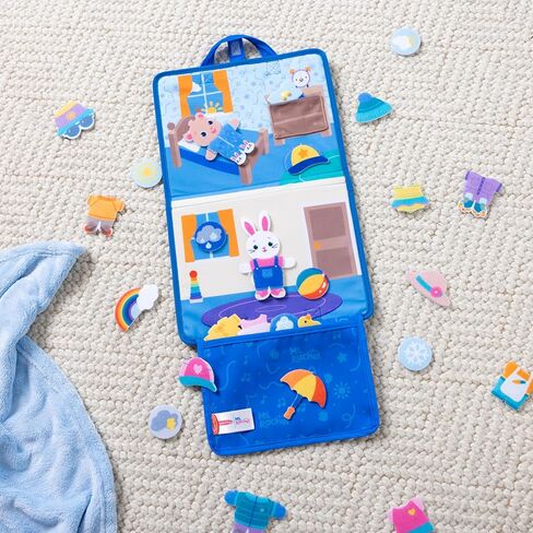 Melissa & Doug® Ms. Rachel ™ What To What To Love Activity Board Think -Shaking Preschool Learning Toy for Boys and Girls - FSC Certified in Saudi Arabia