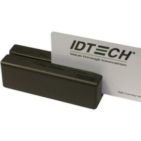 Idtech IDMB-334133BM MiniMag II MagStripe Reader, Track 1, 2, and 3, USB Keyboard Emulation, Black in Saudi Arabia