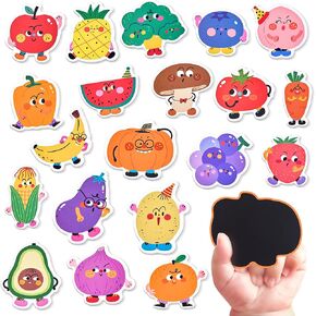 JoyCat Wooden Fridge Magnets for Toddlers, 20 Cute Animals Refrigerator Magnets for Kids, Full Back Magnetic Toys, Fun Educational Baby Learning Gifts for 2 3 4 5 Years Old in Saudi Arabia
