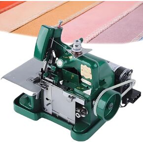 Heavy Duty Overlocker Serger Machine - 3-4 Thread Industrial Sewing, Adjustable Stitch Length, Durable Metal Frame, Perfect for Thick Fabrics & Includes Accessories in Saudi Arabia