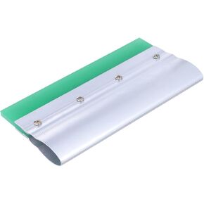 طقم Joofuny Rubber Squeegee لطباعة الشاشة الحريرية 25 سم شفرة مطاطية متينة مع مقبض الألومنيوم للحرف DIY وتطبيق الحبر العشوائي اللون in Kuwait
