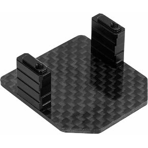 INJORA Carbon Fiber & Aluminum Servo Mount for 1/16 Arrma Mojave Grom 1/12 Losi Nascar in Kuwait