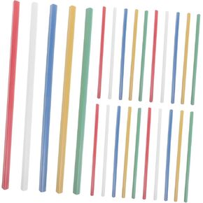 Gatuida 25pcs Sliding Binding Bars for Letter Paper Document Fastener Clips in Red Yellow Blue Green White Adjustable Thickness Report Cover Binder Bars for Office School Business in Kuwait